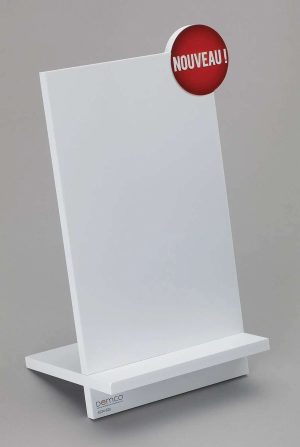 Chevalet de présentation PVC "Nouveau"