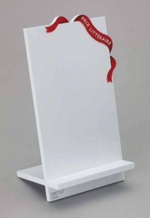 Chevalet de présentation PVC "Prix littéraire"