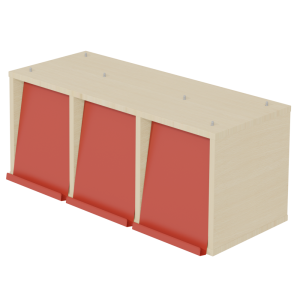 Meuble à périodiques modulable