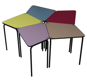 Table Flexible COLOR 3.4.5 Collège-Lycée-Université