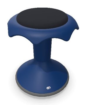 Tabouret HOKKI+ Revêtement mousse Hauteur d'assise réglable 38-50cm