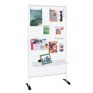 Grille paravent H. 200 x L. 100 cm Blanc