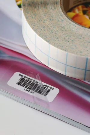 Étiquettes de protection pré-découpées 50x110mm