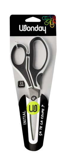 Ciseaux initiales asymétriques