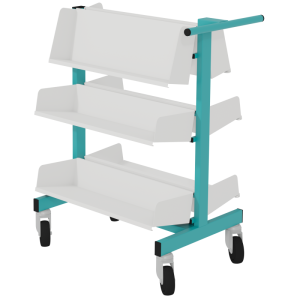 Chariot à livres "Cliff"