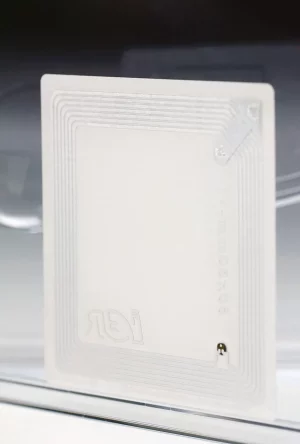 Étiquettes RFID pour système NEDAP transparentes 55x55mm - lot de 2000