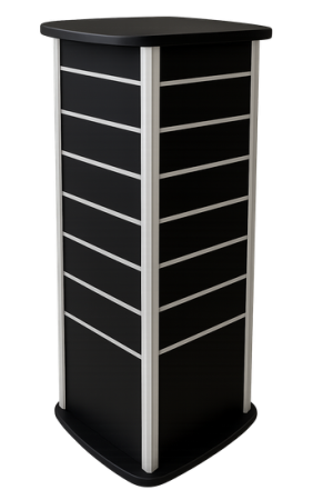 Meuble à nouveautés 3 faces