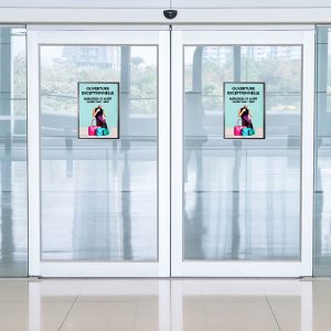 Vit-affiche double-face magnétic + adhésif